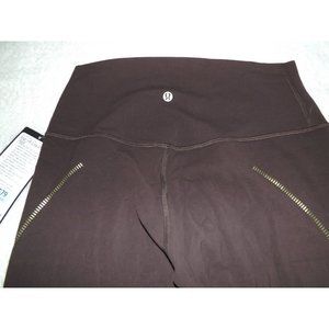 NEW Lululemon 10 Align HR Gold French Press 21" inseam